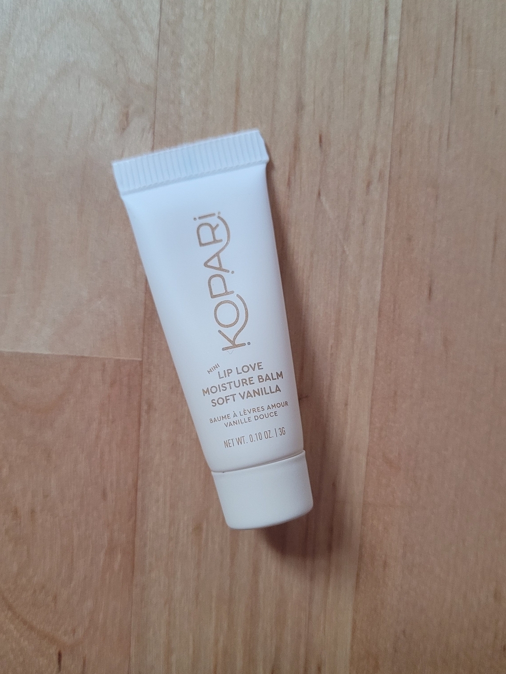 KOPARI Lip Love Moisture Balm Soft Vanilla Mini 0.10oz 3g Travel Size NEW